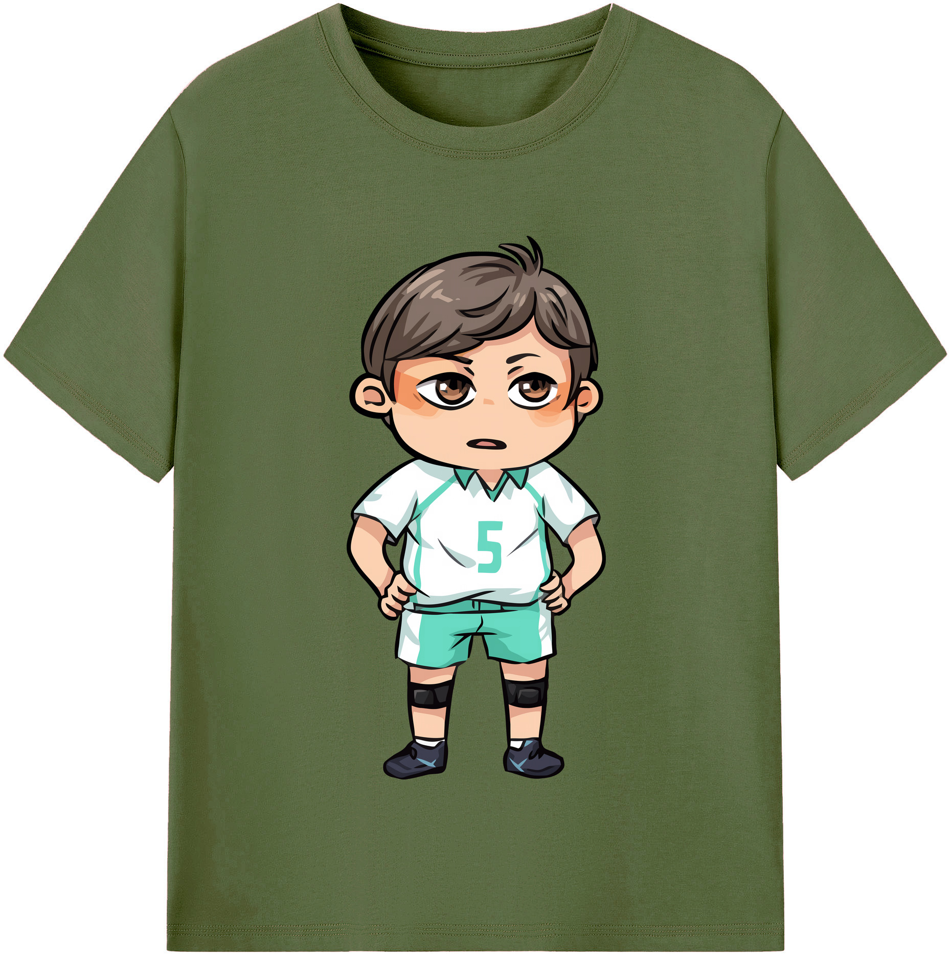 （画像用） ハイキュー!! Haikyu!! 綿100％半袖Tシャツ（フロントプリント）
